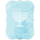 White Menorah Invitations Image 2 of 6